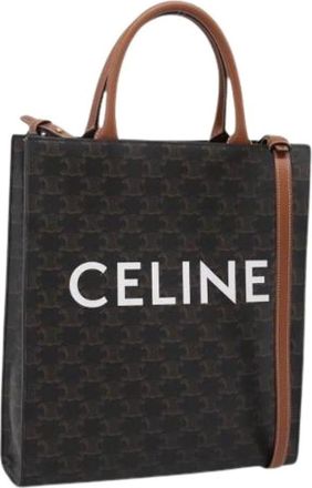 Celine Borsa a spalla vintage Pre-owned in tela - - Pre-owned - Donna - Nero - ONE SIZE