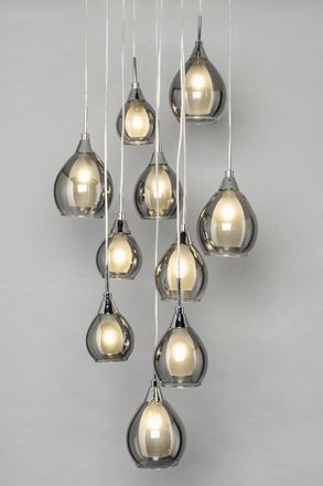 BHS Carmella Ceiling Pendant Light in Silver