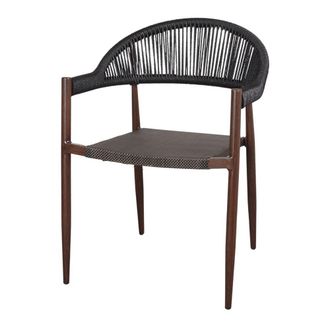 MisterWils Silla De Exterior Truman - Marr&oacute;n - 78x56x55