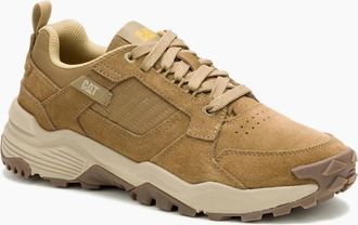 CAT Mens Grapple Suede P726648 Butternut Mens Shoes - Brown - Size: 11