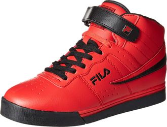 Fila Fila Mens Vulc 13 Mid Plus 2 Walking Shoe, Red/Black/Black, 10 UK