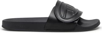 Diesel Sa-Bloop Strap - Dames - Sandalen - Zwart - 39 EU - Leer - Schoenen