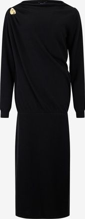 Fabiana Filippi Midi-Strickkleid mit Bootsausschnitt