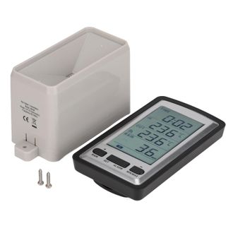 OEM Pluviometro Digitale Wireless Per Uso Domestico, Registratore Di Temperatura Con Trasmissione Rcc E Ricevitore Per Interni Ed Esterni