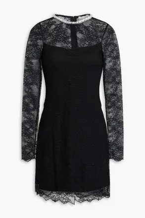 ALICE+OLIVIA クレポン マキシワンピース ティアード プリーツ入 ALICE+OLIVIA クレポン マキシワンピース ティアード プリーツ入