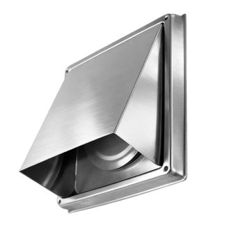OEM Rejilla De Protecci&oacute;n Contra El Viento - Acero Inoxidable 304 - Para Conductos De Extracci&oacute;n De 100 Mm - Instalaci&oacute;n En Pared O Techo - Unidad