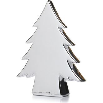 Zodax Teton Set of 4 Metallic Tree Figurines in Silver at Nordstrom Rack