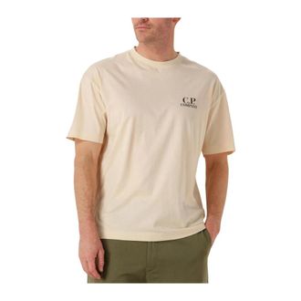 C.P. Company C.p. Company, Heren, Tops, Beige, Maat: 2XL Jersey