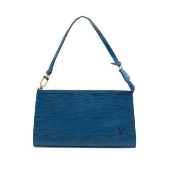 Louis Vuitton Pre-owned Handbags, female, Blue, Size: ONE SIZE Pre-owned Pochette Accessoires