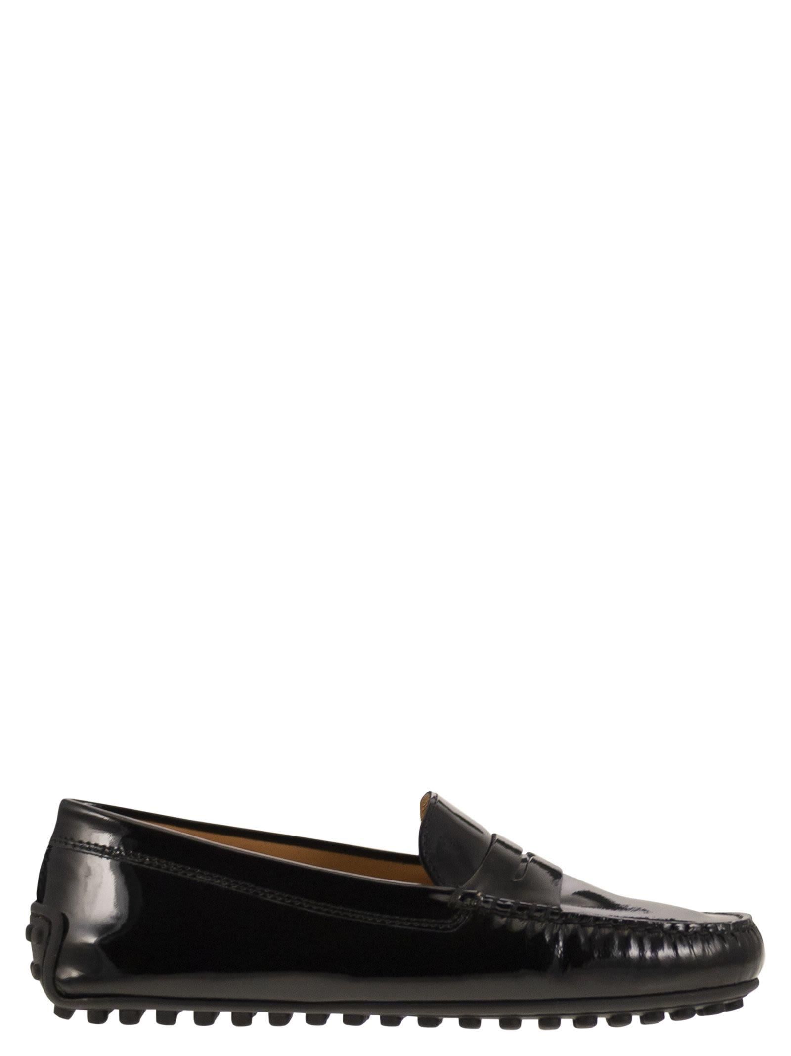 Tods Black Leather Moccasin - NWT TOD main image 2