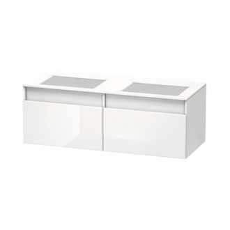 Duravit Duravit Durastyle Mueble De Pared 6886, 2 Cajones, Lavabo A La Derecha Y A La Izquierda, Para Lavabos Empotrados Desde Abajo, 1400mm, Color (frente/cu