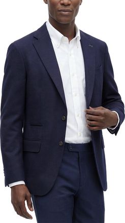 Eleventy Single-Breasted Wool Jacket