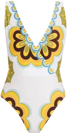 La DoubleJ Hazzard SwimsuitWhite Size XS