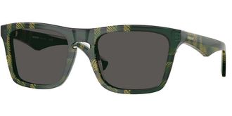 Burberry BE4434F Asian Fit 412587 Mens Sunglasses Green Size 57