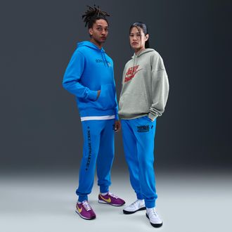 Nike Mens x Stranger Things Fleece Pants in Blue | IF1992-435