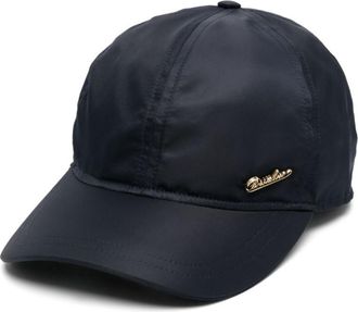 Borsalino Navy Blue Logo Baseball Hat