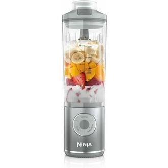 Ninja Bc251eusl 0,57 L Batidora De Vaso Port&aacute;til Plata, Transparente