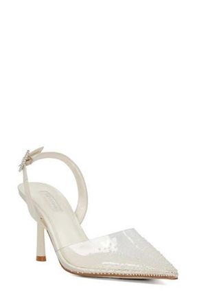 Dune London Divinely Pointed Toe Pump in Ivory-Synthetic at Nordstrom Rack, Size 10Us / 40Eu