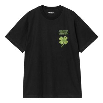 Carhartt Work in Progress Clover Short Sleeve T-Shirt Black I036011-89-XX