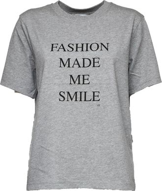 Victoria Beckham T-Shirts - Dames - T-shirts - Grijs - XS - Tops