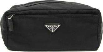 Prada Pre-owned Bags, female, Black, Size: ONE SIZE Pre-owned Leather prada-bags