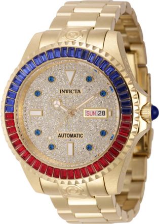Invicta Pro Diver Automatic Crystal Mens Watch 46636