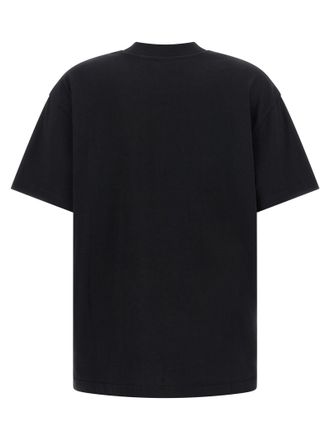 Off-white Logo-Printed Cotton T-Shirt - Black