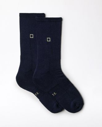 D.A.T.E. socks basic blue