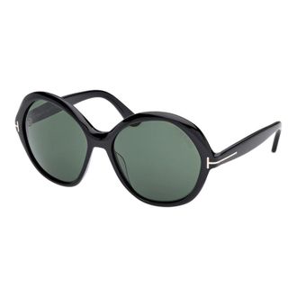 Tom Ford FT1282 01N Shiny Black/Green