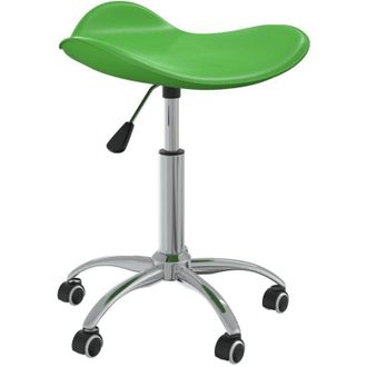 vidaXL vidaXL Sedia da Ufficio Verde in Similpelle