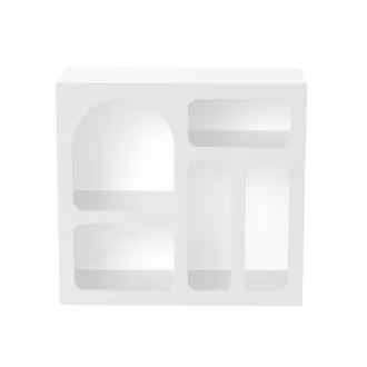 Calicosy Estanter&iacute;a con 5 nichos l 80 cm - blanco