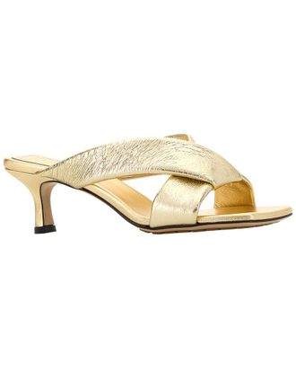 Bottega Veneta Niva Leather Sandal