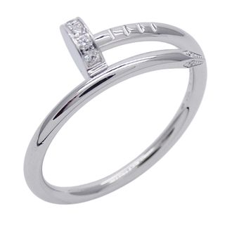 Cartier White Gold White Gold (18K) Band Ring (Pre-Owned)