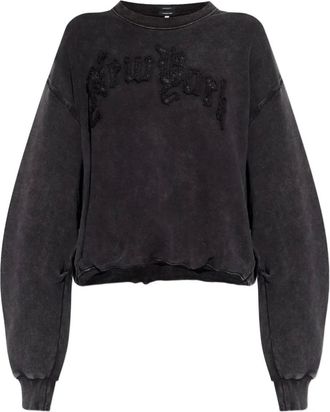 R13 Felpa con decorazione - Grigio