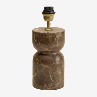 Sklum Base Para L&aacute;mpara De Mesa En Piedra Natural Diniz Sklum