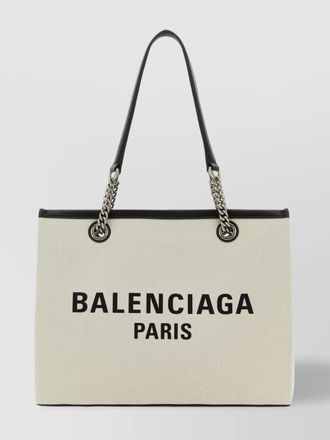 Balenciaga shopping medium canvas tote bag