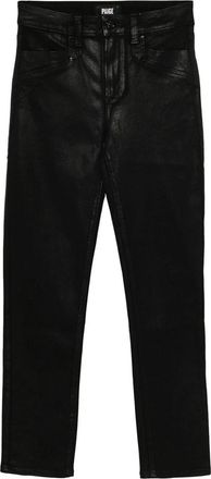 Paige Gemma Leather-Like Skinny Jeans