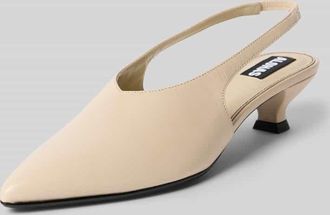 Alohas Pumps mit Pfennigabsatz Modell Eros in Offwhite, Gr&ouml;&szlig;e 37