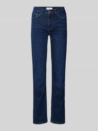 Rich & Royal Slim Fit Jeans mit Eingrifftaschen in Dunkelblau, Gr&ouml;&szlig;e 26