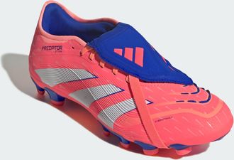 adidas adidas Performance Unisex Predator Pro Fold-Over Tongue Multi-Ground Boots - Orange - Size UK 12.5