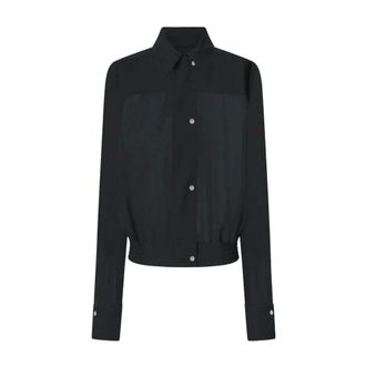 Pinko Pinko, Overhemden, Dames, Zwart, M, Polyester, Georgette Blouse