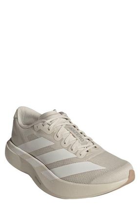 adidas Adizero Evo SL Running Shoe in Alumina/Off White/Sandstone at Nordstrom, Size 10.5
