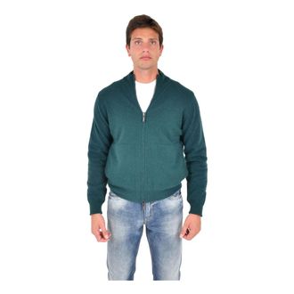 Drumohr Hombre, Jerseys, Verde, Talla: L