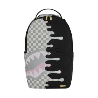 Sprayground Backpacks, male, Multicolor, Size: ONE SIZE Cream Check Side Drip Backpack