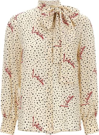 Valentino Garavani Multicolor Silk Womens Blouse