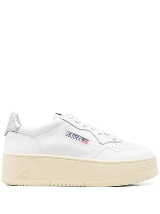 Autry Platform Low Leather Sneakers Shoes