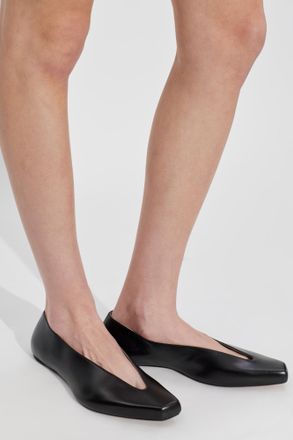 Balenciaga Duches Ballerinas, Womens, Black