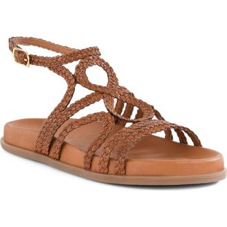 Seychelles Sweet Emotion Ankle Strap Sandal in Tan at Nordstrom, Size 10