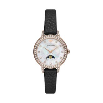 Emporio Armani Watches - Dames - Horloges - Zwart - ONE Size - Accessoires