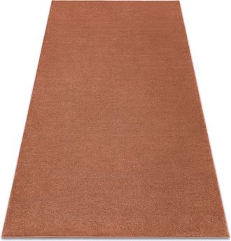 RugsX Rugsx - Alfombra Softy Llanura Color S&oacute;lido Terracota Orange 120x170 Cm